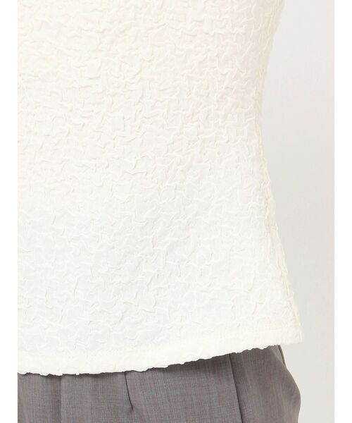 LAGUNAMOON（ラグナムーン）の「2WAYシャーリングトップス（Tシャツ/カットソー・レディース・グリーン系その他/アイボリー/ブラック・FREE）」の18枚目の写真