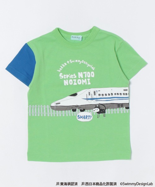 HAKKA KIDS(ハッカキッズ)の「乗り物プリント(Tシャツ/カットソー・キッズ・ライトブルー/オフホワイト/レッド/ブルー/イエロー/グリーン・110cm/120cm/130cm/100cm)」の13枚目の写真