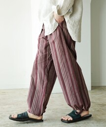fennica（フェニカ）の「久留米絣 イージーパンツ（その他パンツ）」