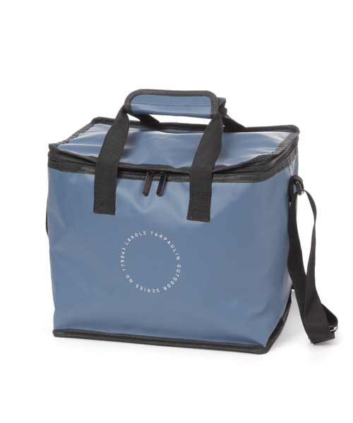 LAKOLE（ラコレ）の「ターポリン保冷バッグ(M) / 327862（アウトドアグッズ・レディース・ベージュ/ブラック/ネイビー・FREE）」の9枚目の写真