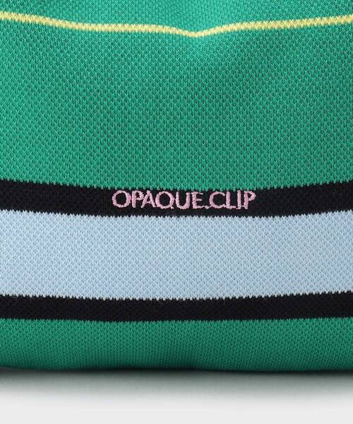 OPAQUE.CLIP（オペークドットクリップ）の「【2WAY】マルチボーダーハンドバッグ（ハンドバッグ・レディース・ブルー系4/ブラック系4/グリーン系その他5・00）」の11枚目の写真