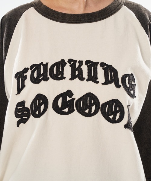 kutir(クティール)の「VINTAGE LIKE RAGLAN TEE/ヴィンテージライクラグランTEE(Tシャツ/カットソー・メンズ・ブラウン/ブラック/ブラック系/レッド系/ブラウン系/ネイビー・MEDIUM/LARGE)」の20枚目の写真