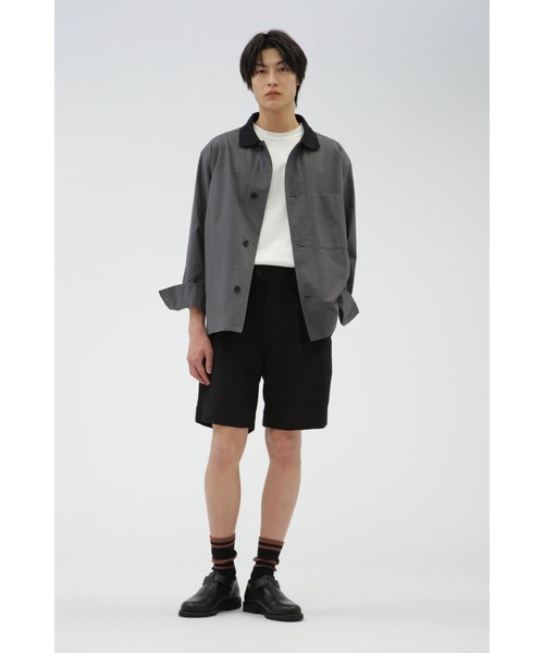 セール】MATT COTTON SILK POPLIN（ブルゾン）｜MARGARET HOWELL