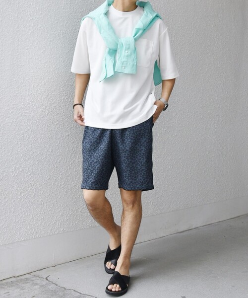 SHIPSany:〈接触冷感〉COOLTOUCHスムースリラックスポケットTシャツ◇