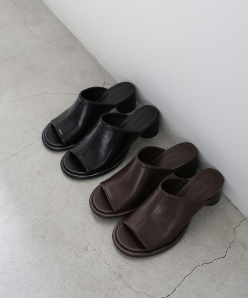 select MOCA（セレクトモカ）の「シリンダーヒールサンダル（サンダル・レディース・ブラック/ブラウン・LARGE/MEDIUM/SMALL）」の18枚目の写真
