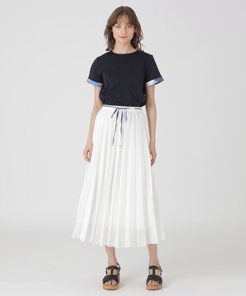 未使用級✨ブルーレーベルクレストブリッジ　スカート　プリーツ　レース　ロゴ刻印 20230412131652906_320.png