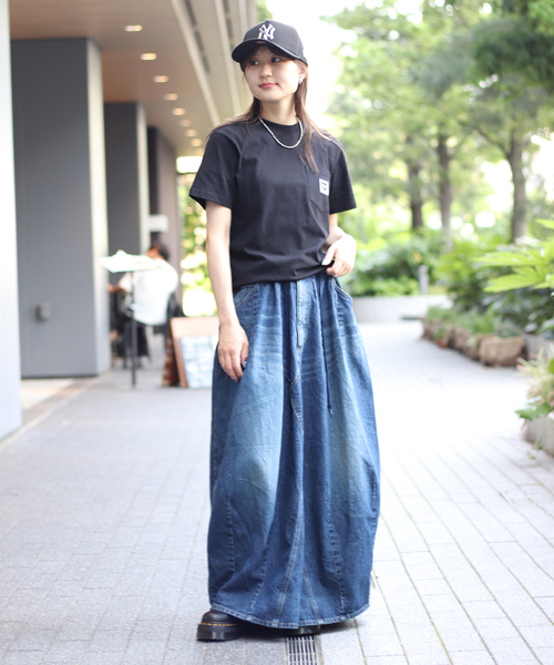 JOINT WORKS(ジョイントワークス)の「Carhartt /カーハートダブルアイピー W S/S POCKET HEART T-SHIRT(Tシャツ/カットソー・レディース・ホワイト/ブラック・X-SMALL/SMALL)」の4枚目の写真
