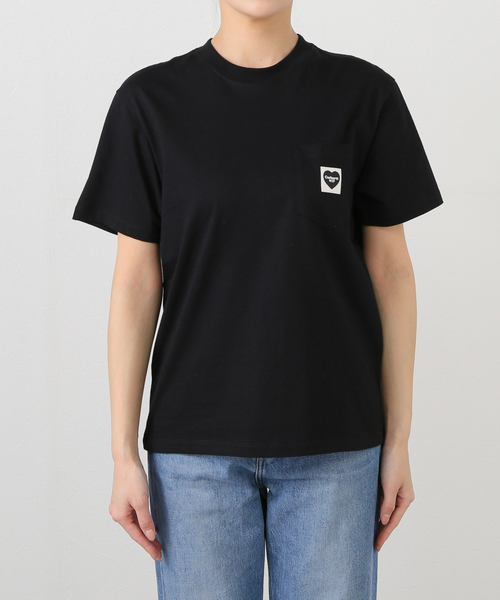 JOINT WORKS(ジョイントワークス)の「Carhartt /カーハートダブルアイピー W S/S POCKET HEART T-SHIRT(Tシャツ/カットソー・レディース・ホワイト/ブラック・X-SMALL/SMALL)」の6枚目の写真