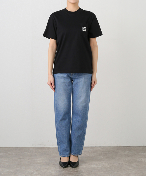 JOINT WORKS(ジョイントワークス)の「Carhartt /カーハートダブルアイピー W S/S POCKET HEART T-SHIRT(Tシャツ/カットソー・レディース・ホワイト/ブラック・X-SMALL/SMALL)」の7枚目の写真