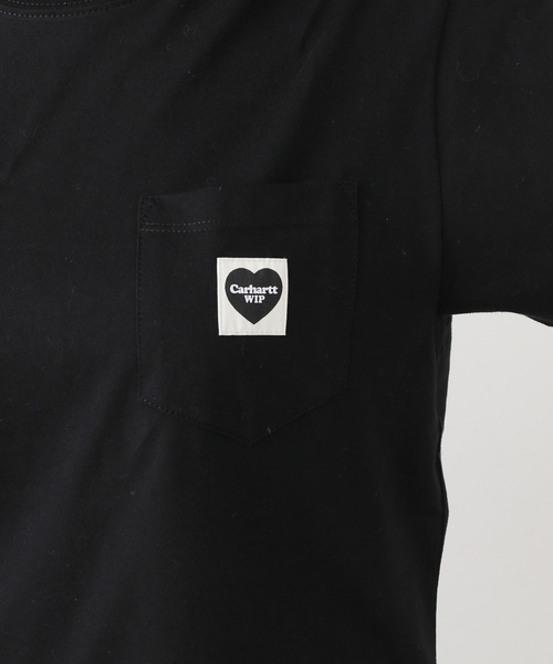 JOINT WORKS(ジョイントワークス)の「Carhartt /カーハートダブルアイピー W S/S POCKET HEART T-SHIRT(Tシャツ/カットソー・レディース・ホワイト/ブラック・X-SMALL/SMALL)」の13枚目の写真