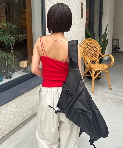 nemne store(ネンネストア)の「カップ付きインナーキャミソール(キャミソール・レディース・ホワイト系/ブラック系/サックスブルー系/レッド系・SMALL/MEDIUM)」の15枚目の写真