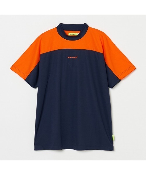 VIVA HEART(ビバハート)の「【VIVA HEART/GOLF】ポリエステルカノコモックネック(シャツ/ブラウス・メンズ・ホワイト/ライトグレー/ネイビー/ブラック・50)」の14枚目の写真