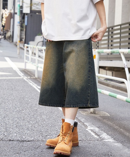 ヴィンテージ加工 ジョーツ デニムショートパンツ MONO-MART