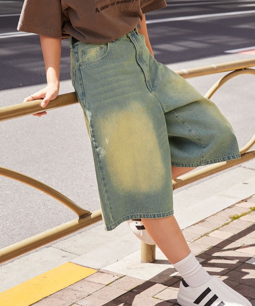 ヴィンテージ加工 ジョーツ デニムショートパンツ MONO-MART│MONO