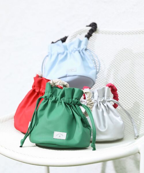CONVERSE(コンバース)の「CONVERSE CV FURILL MINI BAG(ハンドバッグ・レディース・グリーン/ブルー/シルバー/レッド・FREE)」の6枚目の写真
