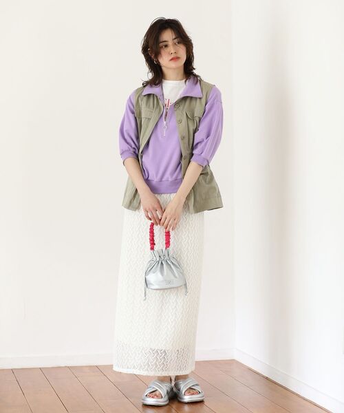 CONVERSE(コンバース)の「CONVERSE CV FURILL MINI BAG(ハンドバッグ・レディース・グリーン/ブルー/シルバー/レッド・FREE)」の10枚目の写真