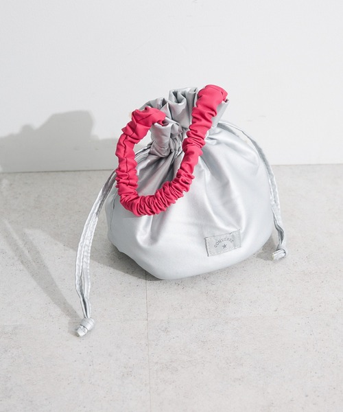 CONVERSE(コンバース)の「CONVERSE CV FURILL MINI BAG(ハンドバッグ・レディース・グリーン/ブルー/シルバー/レッド・FREE)」の4枚目の写真