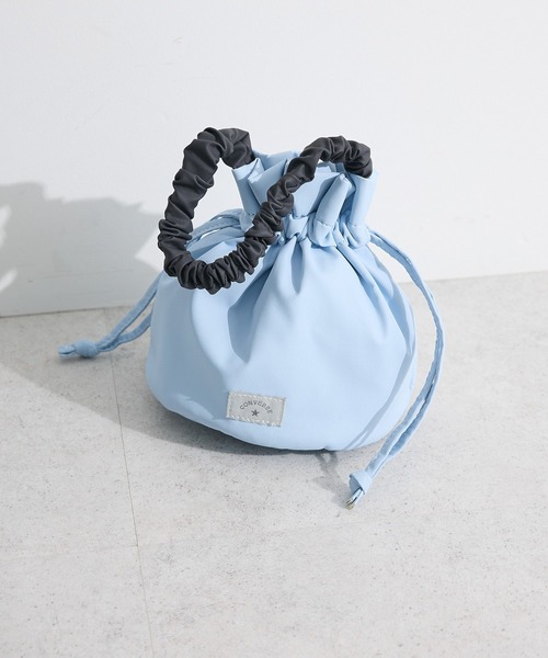 CONVERSE(コンバース)の「CONVERSE CV FURILL MINI BAG(ハンドバッグ・レディース・グリーン/ブルー/シルバー/レッド・FREE)」の1枚目の写真