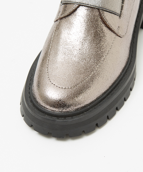 Au BANNISTER（オゥバニスター）の「フロントゴアシューズ（ドレスシューズ・レディース・その他/シルバー/ブラック・35/36/37/38/39）」の18枚目の写真