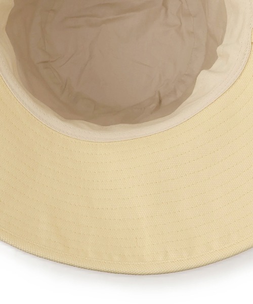 ADAM ET ROPE'（アダムエロペ）の「【LACK OF COLOUR(ラックオブカラー)】Holiday Bucket（ハット・レディース・ブラック/イエロー系その他・M）」の8枚目の写真