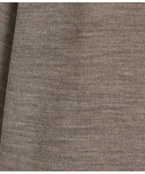 PORT BY ARK（ポートバイアーク）の「PORT BY ARK / ポートバイアーク：Wool Henley Neck T-shirt：PO17-T003[COR]（Tシャツ/カットソー・メンズ・ブラック/サンドベージュ・1/2）」の21枚目の写真