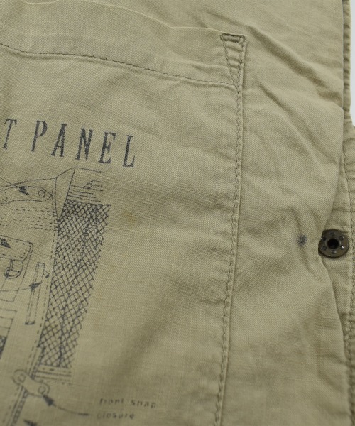 Banana Republic(バナナリパブリック)の「【ヴィンテージ古着】90’s Banana Republic アウトドア ベスト(ベスト・メンズ・カーキ・MEDIUM)」の4枚目の写真