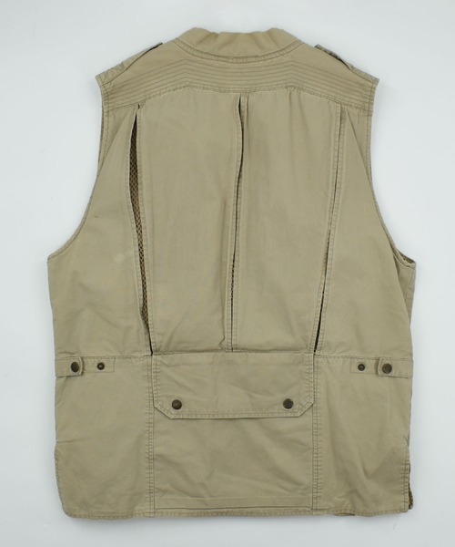 Banana Republic(バナナリパブリック)の「【ヴィンテージ古着】90’s Banana Republic アウトドア ベスト(ベスト・メンズ・カーキ・MEDIUM)」の3枚目の写真