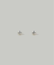 【金属アレルギー軽減】〈Silver925〉ＣＺフクリンピアス