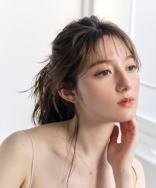 Jolie Toujours（ジョリトゥジュール）の「【金属アレルギー軽減】〈Silver925〉ＣＺフクリンピアス（ピアス（両耳用）・レディース・シルバー・FREE）」の6枚目の写真