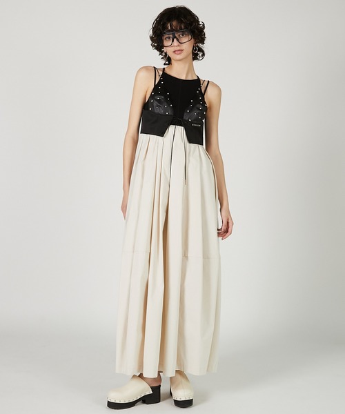 PRANK PROJECT（プランクプロジェクト）の「メタルパーツブラ / Metal Part Bra（その他トップス・レディース・ブラック/ベージュ・FREE）」の5枚目の写真