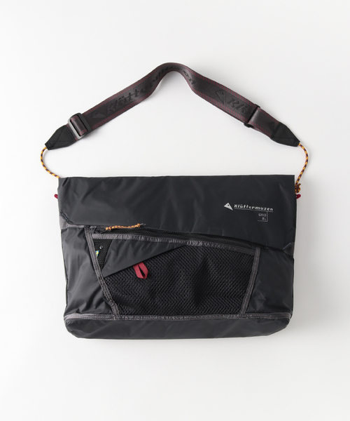 Klättermusen ブラック メッセンジャーバッグ　クレッタルムーセン KLATTERMUSEN / クレッタルムーセン Gaut Messenger Bag-Limited