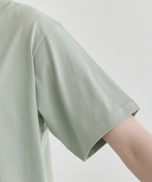 TAKEO KIKUCHI（タケオキクチ）の「【Sサイズ～】フェイスロープ刺繍 天竺Tシャツ（Tシャツ/カットソー・メンズ・ホワイト/ブラック/オリーブ/ネイビー/ブラウン系その他・01/02/03/04）」の11枚目の写真