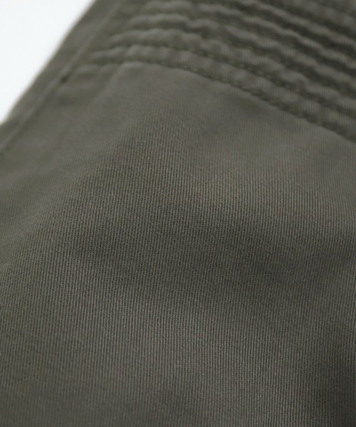 Brocante（ブロカント）の「[Brocante / ブロカント] パウダースノー20/10ツイル トラヴァイユサロペット（サロペット/オーバーオール・レディース・オリーブ/ブラック・2）」の6枚目の写真