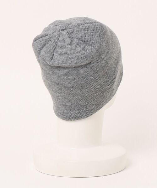Chikashitsu +(チカシツプラス)の「【Chikashitsu +】multi studs beanie / 【チカシツプラス】マルチスタッズニット帽子(ニットキャップ/ビーニー・メンズ・グレー/ブラック/ホワイト・ONE SIZE)」の4枚目の写真