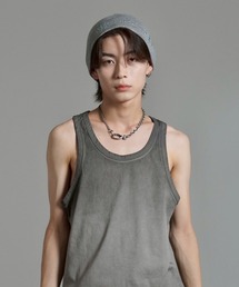 Chikashitsu +（チカシツプラス）の「【Chikashitsu +】multi studs beanie / 【チカシツプラス】マルチスタッズニット帽子（ニットキャップ/ビーニー）」