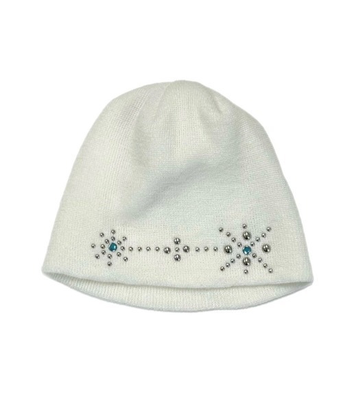 Chikashitsu +(チカシツプラス)の「【Chikashitsu +】multi studs beanie / 【チカシツプラス】マルチスタッズニット帽子(ニットキャップ/ビーニー・メンズ・グレー/ブラック/ホワイト・ONE SIZE)」の20枚目の写真