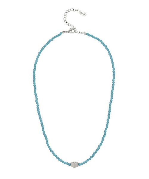 Ungrid（アングリッド）の「パーツコンビビーズネックレス（ネックレス・レディース・ブラック/ターコイズブルー/イエロー・FREE）」の4枚目の写真