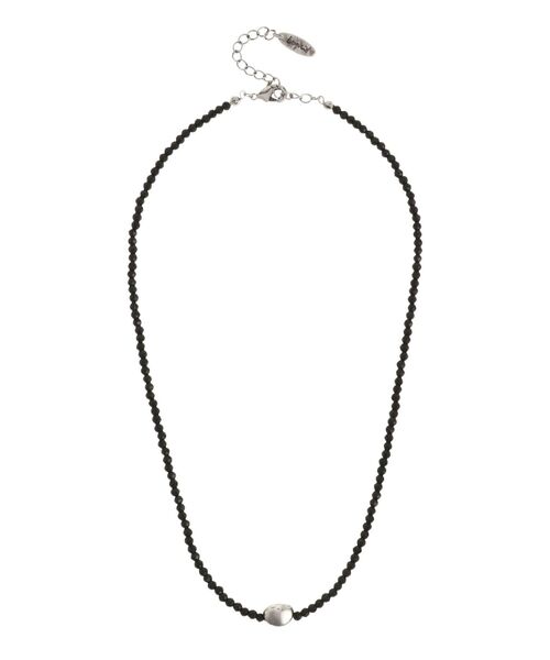 Ungrid（アングリッド）の「パーツコンビビーズネックレス（ネックレス・レディース・ブラック/ターコイズブルー/イエロー・FREE）」の8枚目の写真