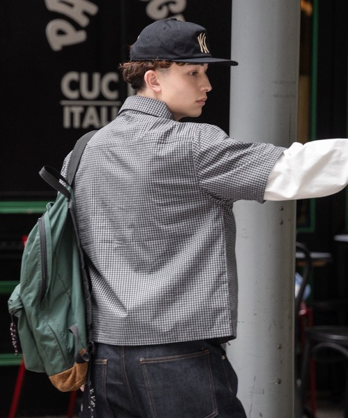 CROPPED OVERSIZED CHECK SHIRT／クロップドアソートチェック