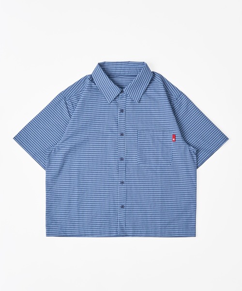 CROPPED OVERSIZED CHECK SHIRT／クロップドアソートチェック