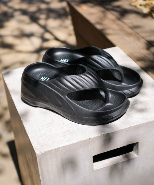 MEI(メイ)の「【MEI/メイ】Tong Sandal/トングサンダル(サンダル・レディース・ブラック/アイボリー・SMALL/MEDIUM/LARGE)」の7枚目の写真