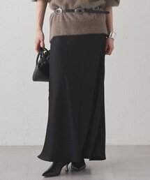 …LOUNGEDRESS コンビスカート ブラック　ラウンジドレス LOUNGEDRESS｜ラウンジドレスのスカート（ブラック/黒色系）通販