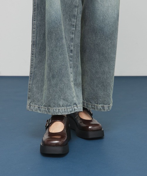 KBF(ケイビーエフ)の「プラットフォームメリージェーン(スニーカー・レディース・ブラック/ブラウン・38/36/37)」の8枚目の写真