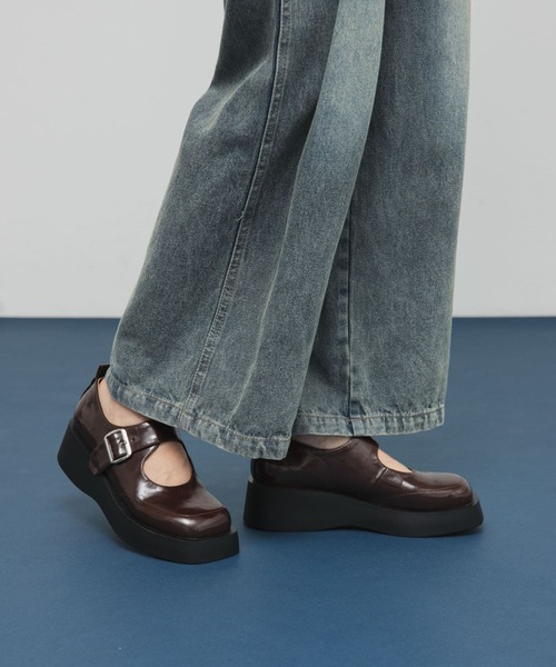 KBF(ケイビーエフ)の「プラットフォームメリージェーン(スニーカー・レディース・ブラック/ブラウン・38/36/37)」の9枚目の写真