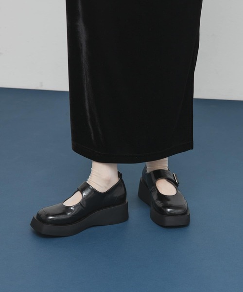 KBF(ケイビーエフ)の「プラットフォームメリージェーン(スニーカー・レディース・ブラック/ブラウン・38/36/37)」の13枚目の写真