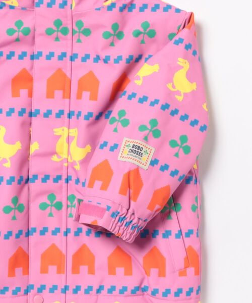 BOBO CHOSES(ボボショーズ)の「Farm all over ski anorak(ダウンジャケット/コート・キッズ・フューシャピンク・4-5YEAR/6-7YEAR/8-9y/10-11y/12-13y/2-3YEAR)」の14枚目の写真