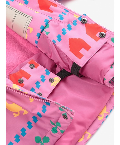BOBO CHOSES(ボボショーズ)の「Farm all over ski anorak(ダウンジャケット/コート・キッズ・フューシャピンク・4-5YEAR/6-7YEAR/8-9y/10-11y/12-13y/2-3YEAR)」の8枚目の写真