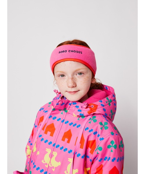 BOBO CHOSES(ボボショーズ)の「Farm all over ski anorak(ダウンジャケット/コート・キッズ・フューシャピンク・4-5YEAR/6-7YEAR/8-9y/10-11y/12-13y/2-3YEAR)」の11枚目の写真