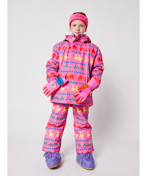 BOBO CHOSES(ボボショーズ)の「Farm all over ski anorak(ダウンジャケット/コート・キッズ・フューシャピンク・4-5YEAR/6-7YEAR/8-9y/10-11y/12-13y/2-3YEAR)」の12枚目の写真