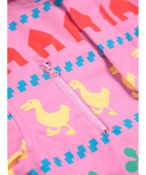 BOBO CHOSES(ボボショーズ)の「Farm all over ski anorak(ダウンジャケット/コート・キッズ・フューシャピンク・4-5YEAR/6-7YEAR/8-9y/10-11y/12-13y/2-3YEAR)」の5枚目の写真